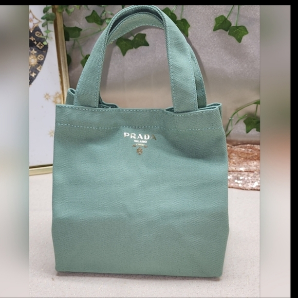 NIB Prada Canvas Tote - Various Colors Available - Picture 1 of 16